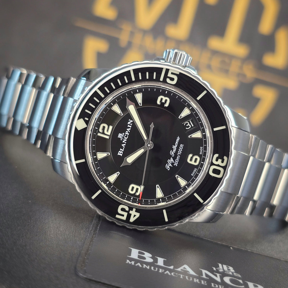 Blancpain Fifty Fathoms front view