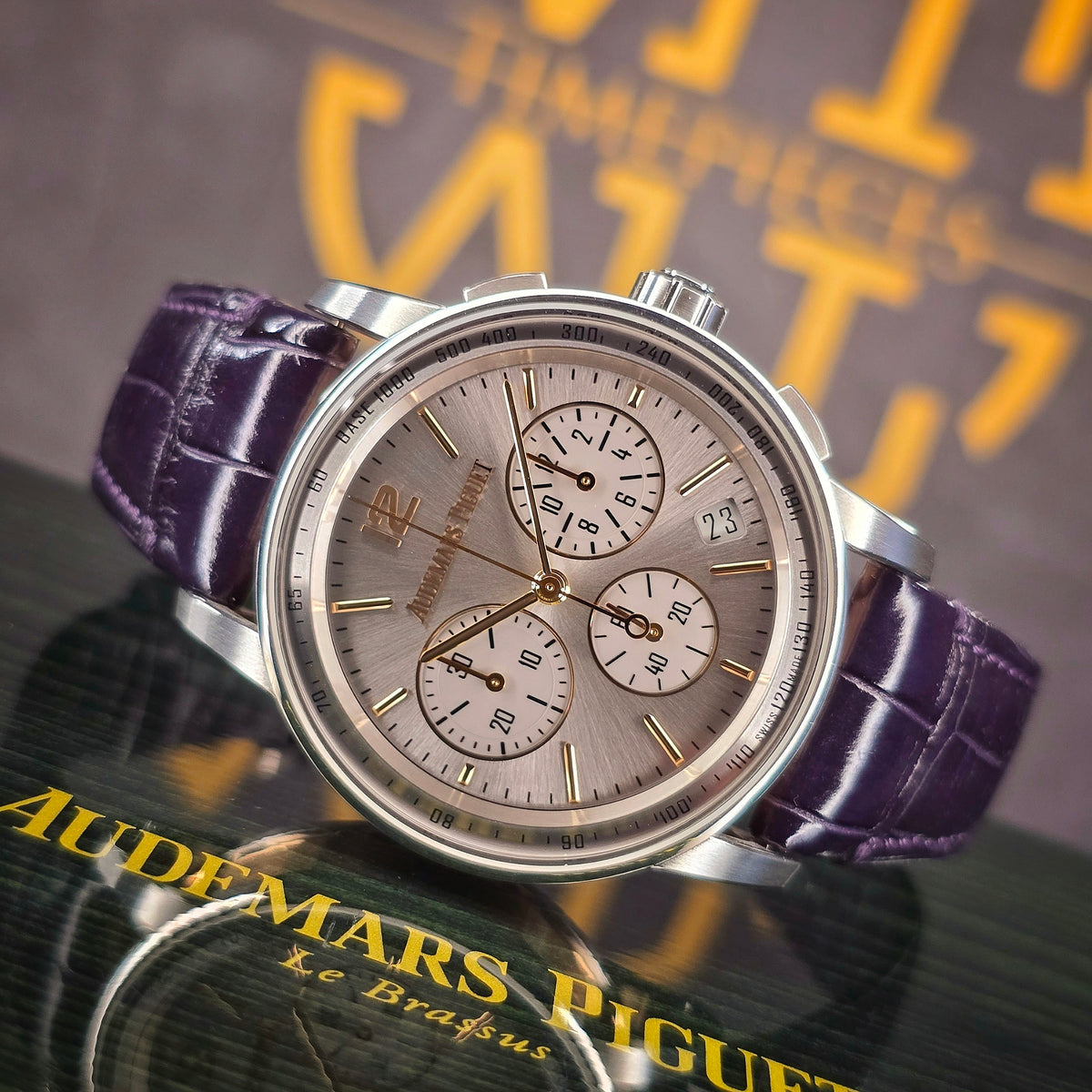 Audemars Piguet Code 11.59 26393CR Fly Back Chrono front view