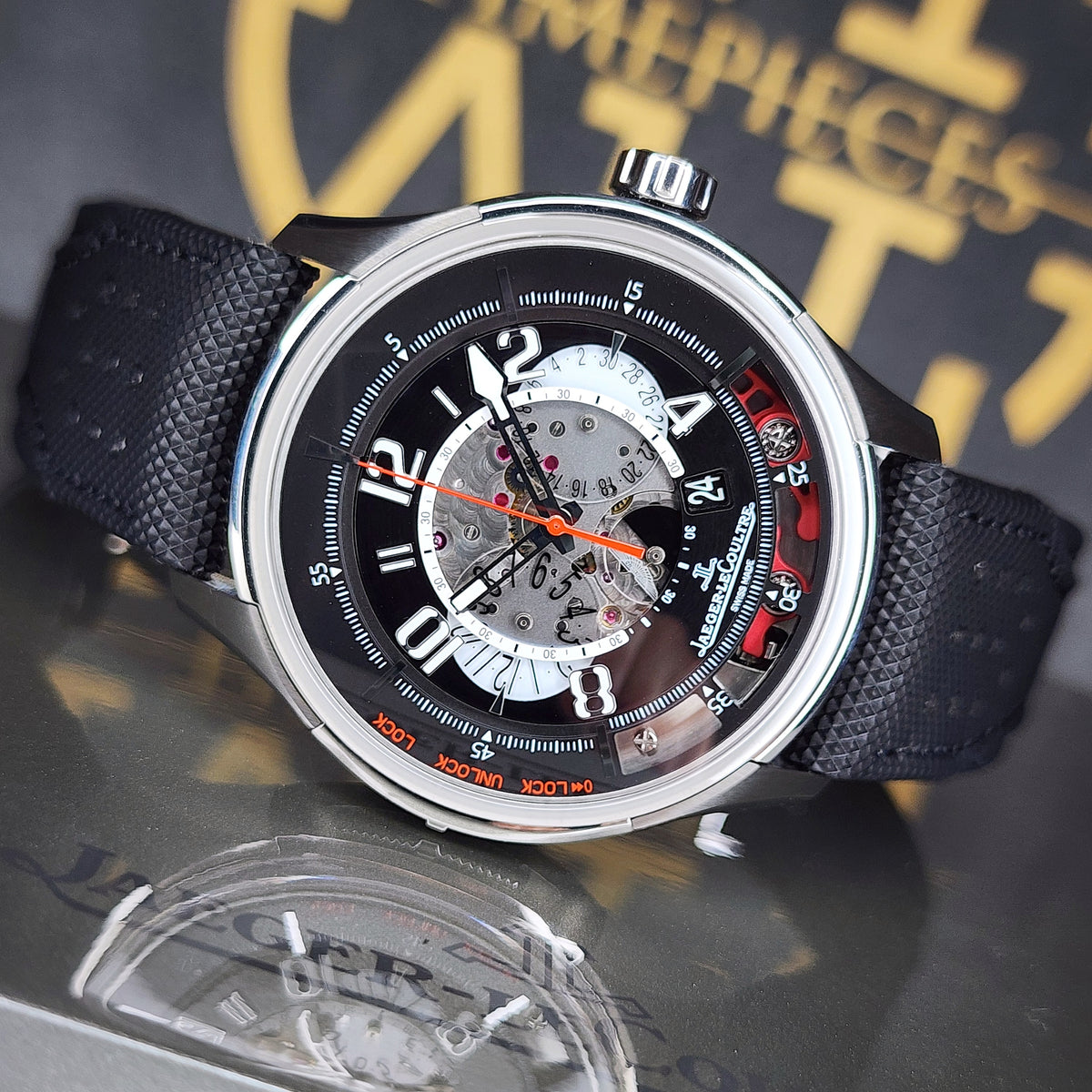 Jaeger-LeCoultre Amvox2 Aston Martin DBS front view