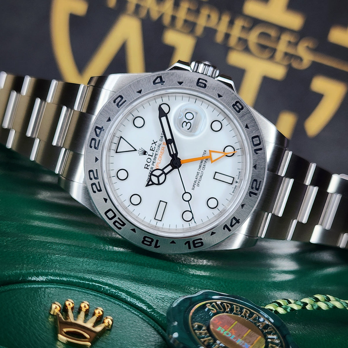 Rolex Explorer II Polar 226570 front view