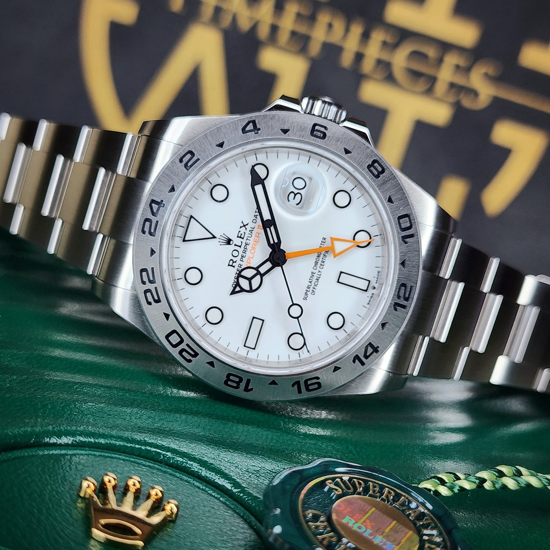 Rolex Explorer II Polar 226570 front view