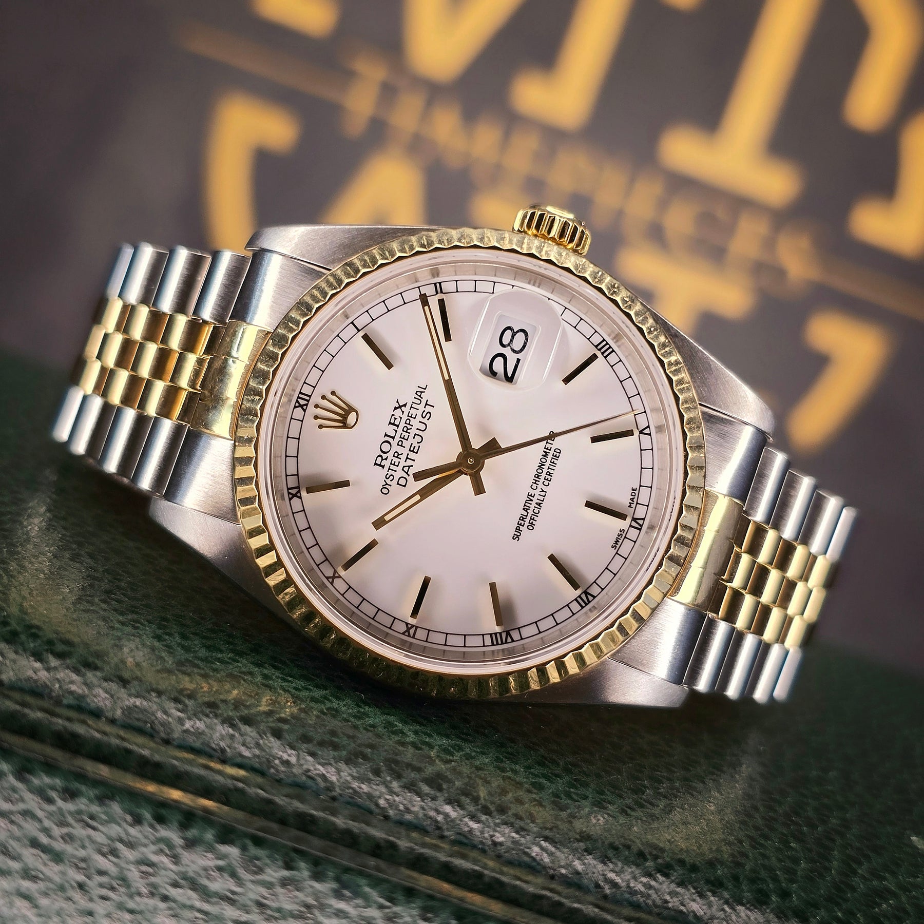 Rolex Datejust 36 Two-Tone 16233 front view