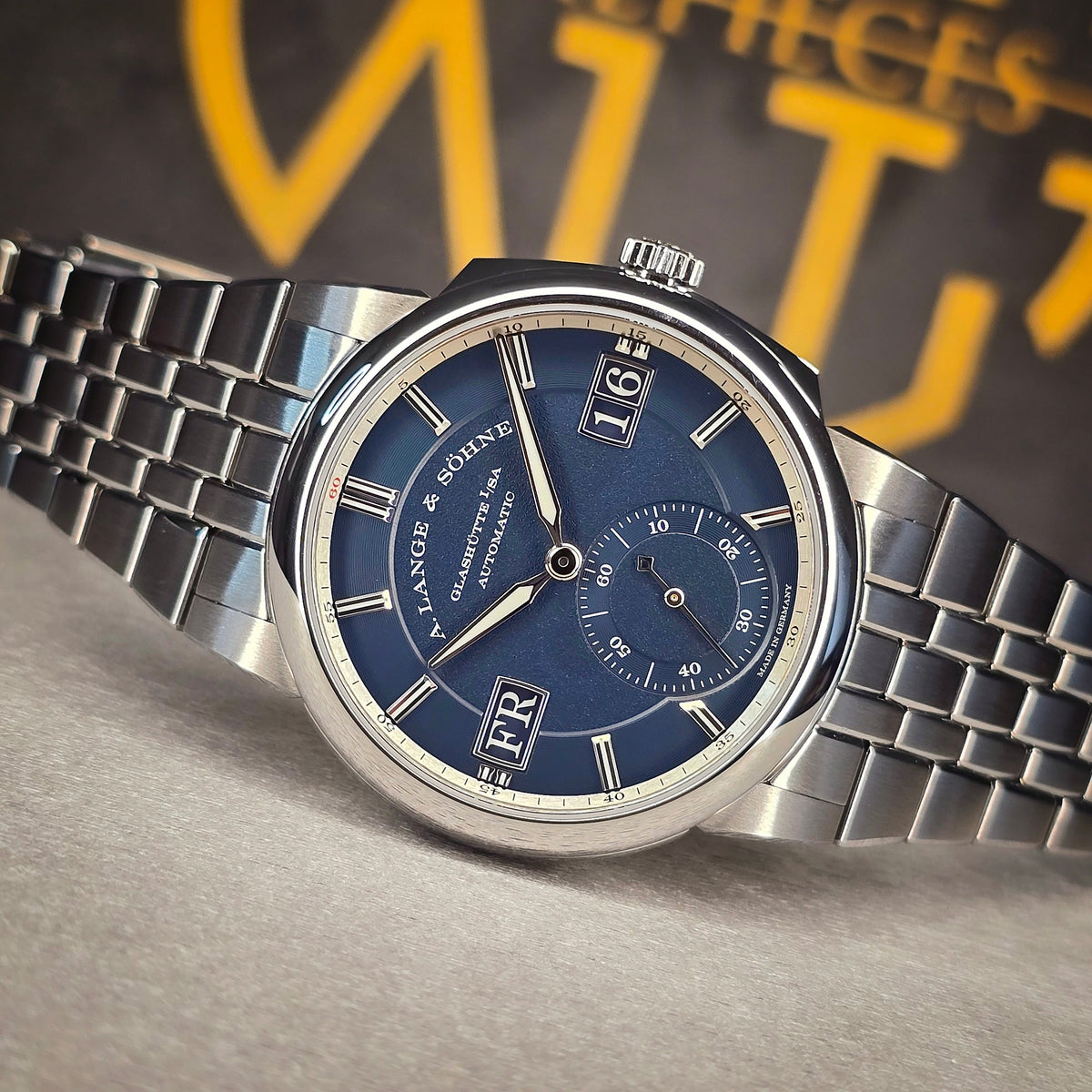 A. Lange & Sohne Odysseus 363.179 40.5mm front view