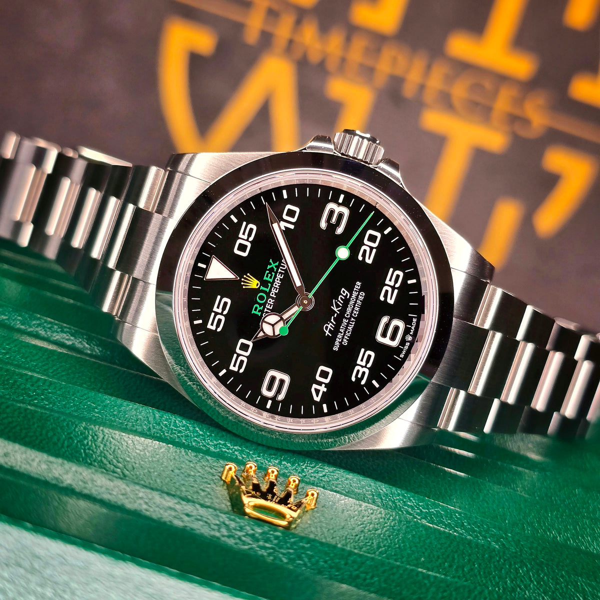 Rolex Air-king 126900 front view