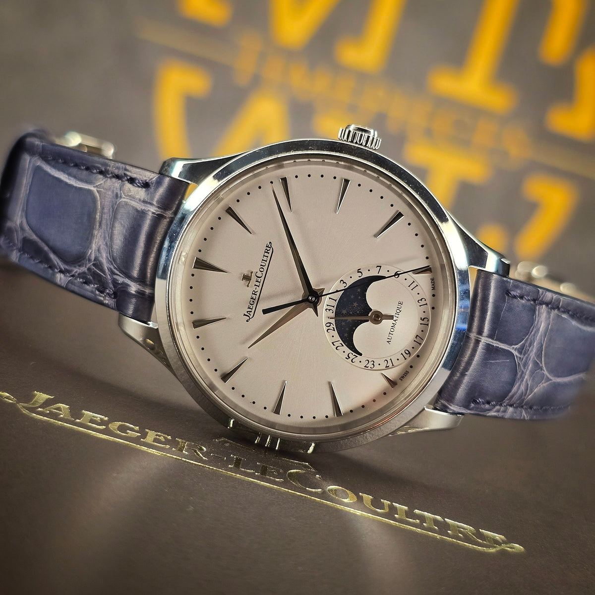 Jeager-LeCoultre Master Ultra Thin Moonphase Q12484 front