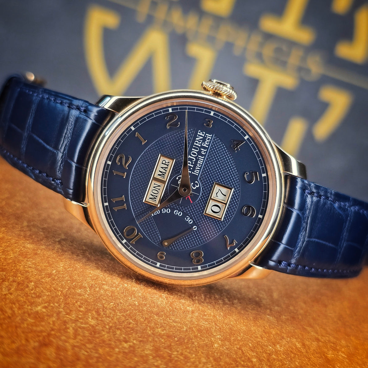 F.P. Journe Quantieme Perpetuel Boutique Edition front