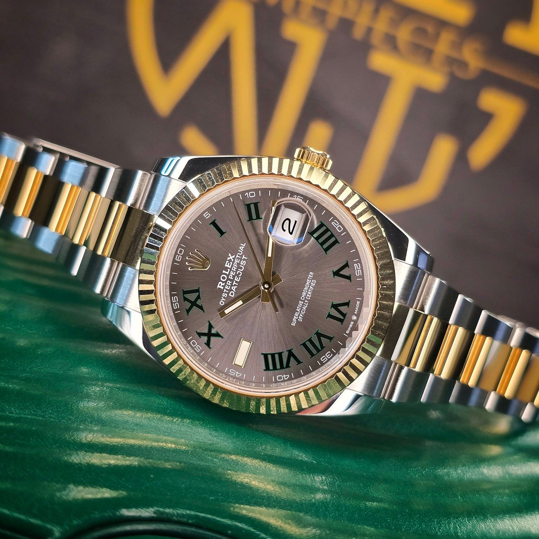 Rolex Datejust Wimbledon 126333 front
