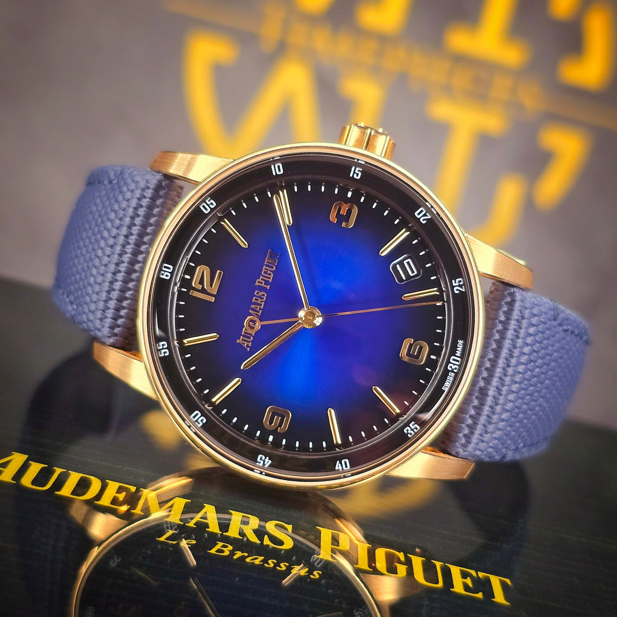 Audemars Piguet Code 11.59 Smoke Blue front