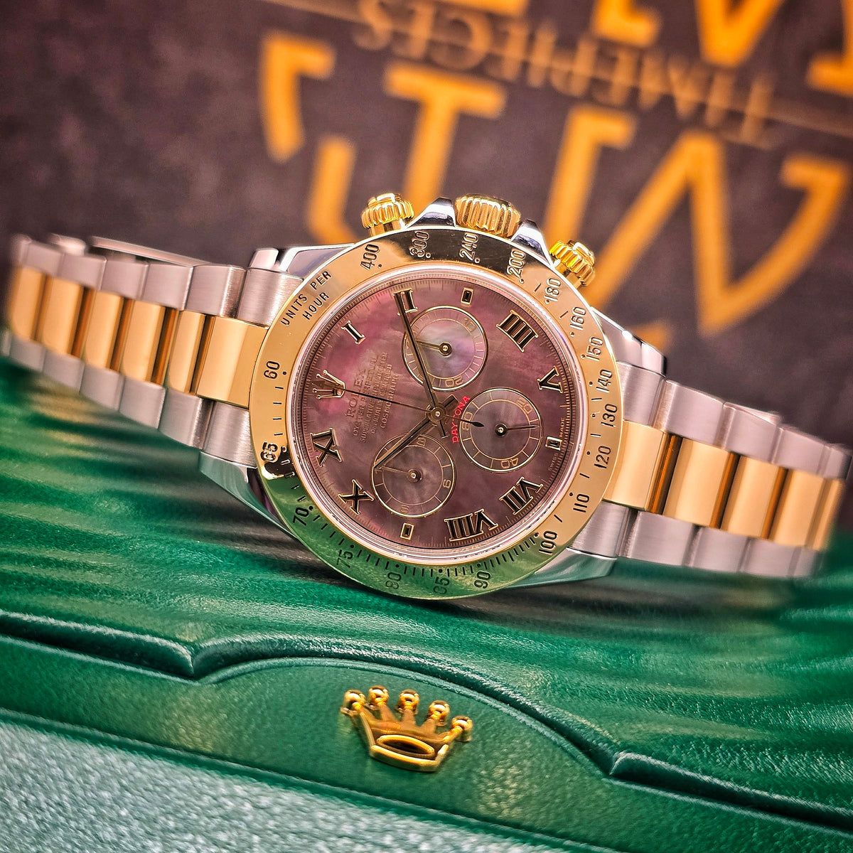 Rolex Daytona 116523 Mother of pearl dial