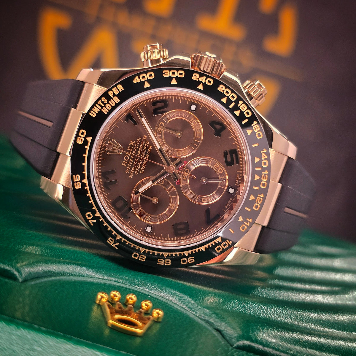 Rolex Cosmograph Daytona 116515LN Racing Rose Gold dial