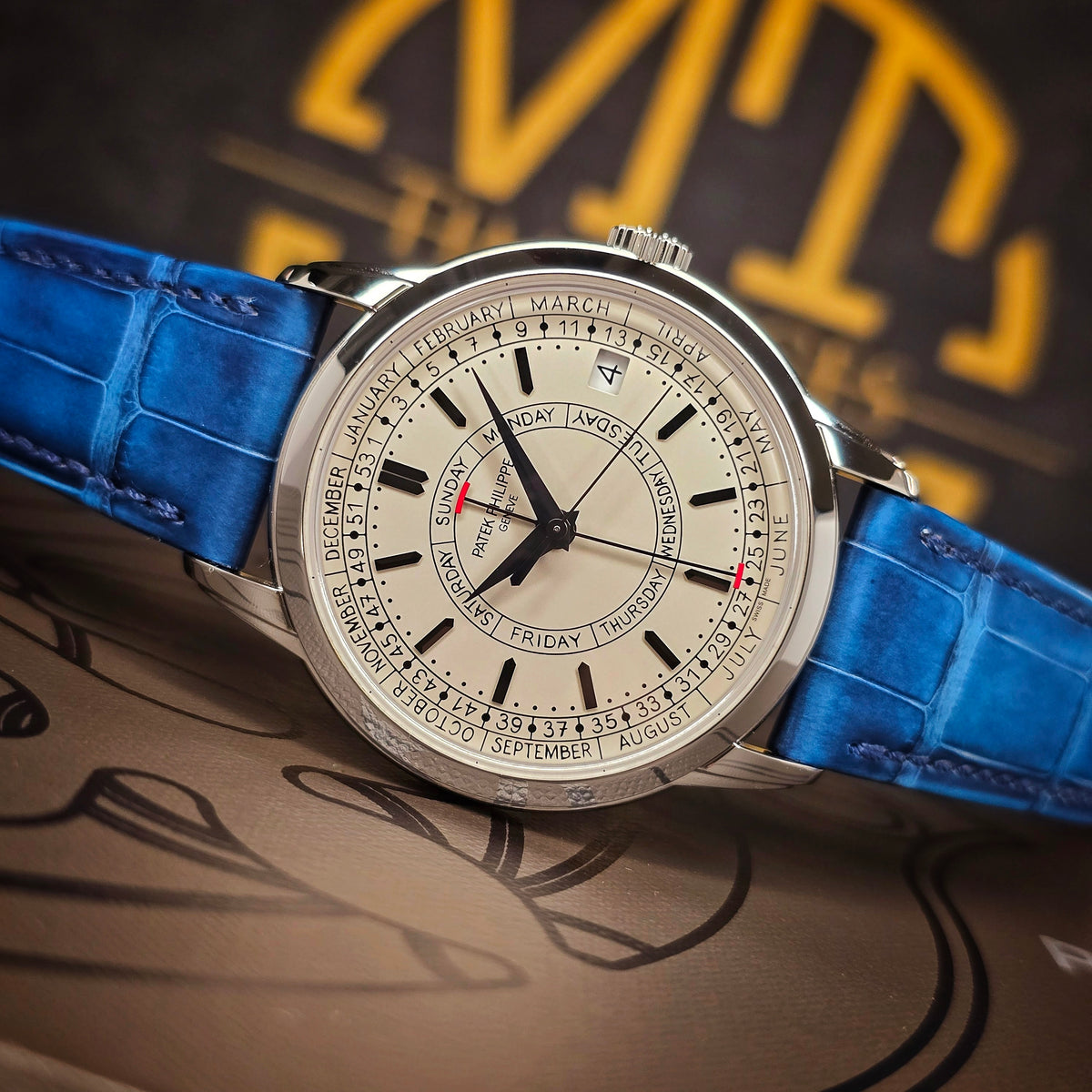 Patek Philippe Weekly Calendar 5212A-001 dial