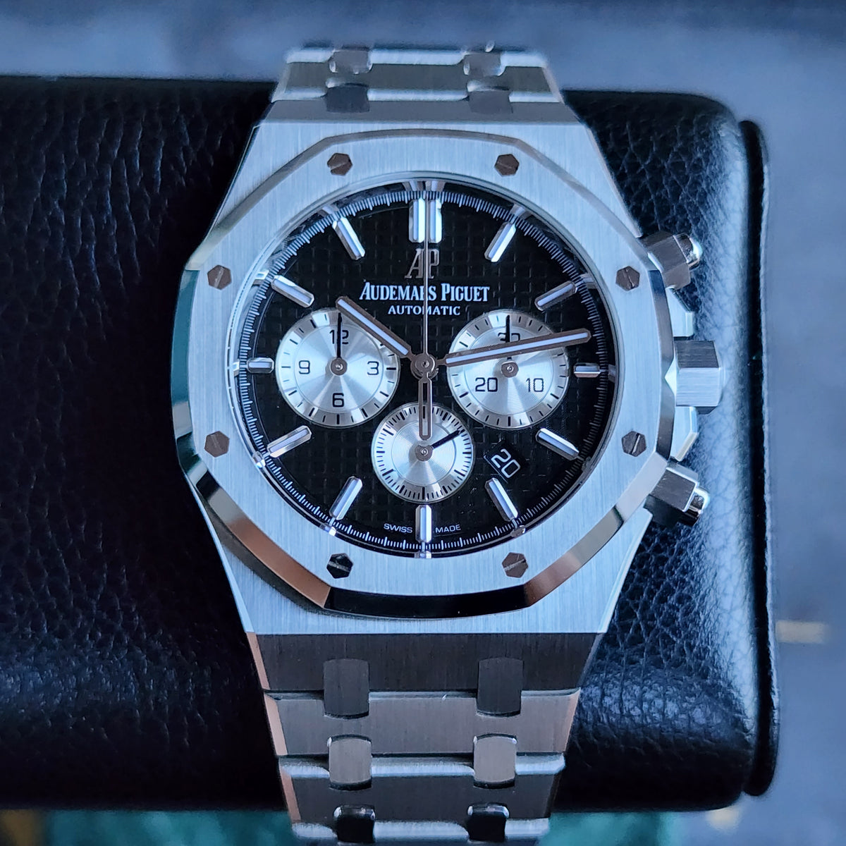 Audemars Piguet Royal Oak 41mm Reverse Panda Front View