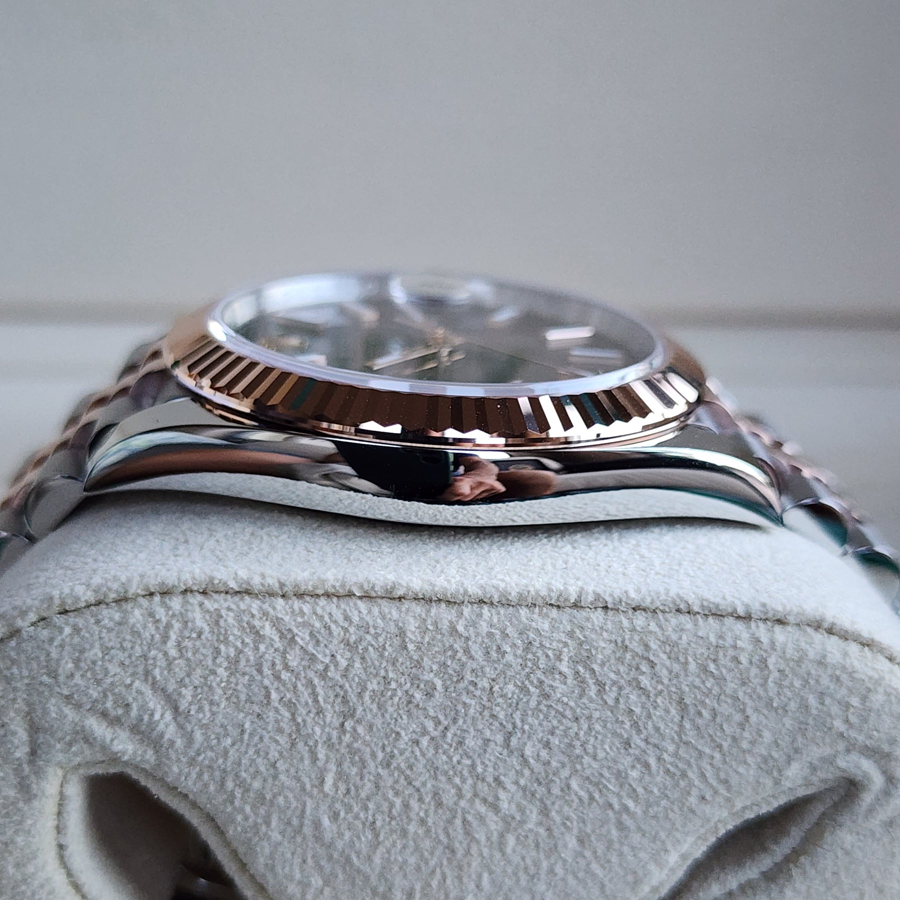 Rolex Datejust 41mm Chocolate 126334 side view