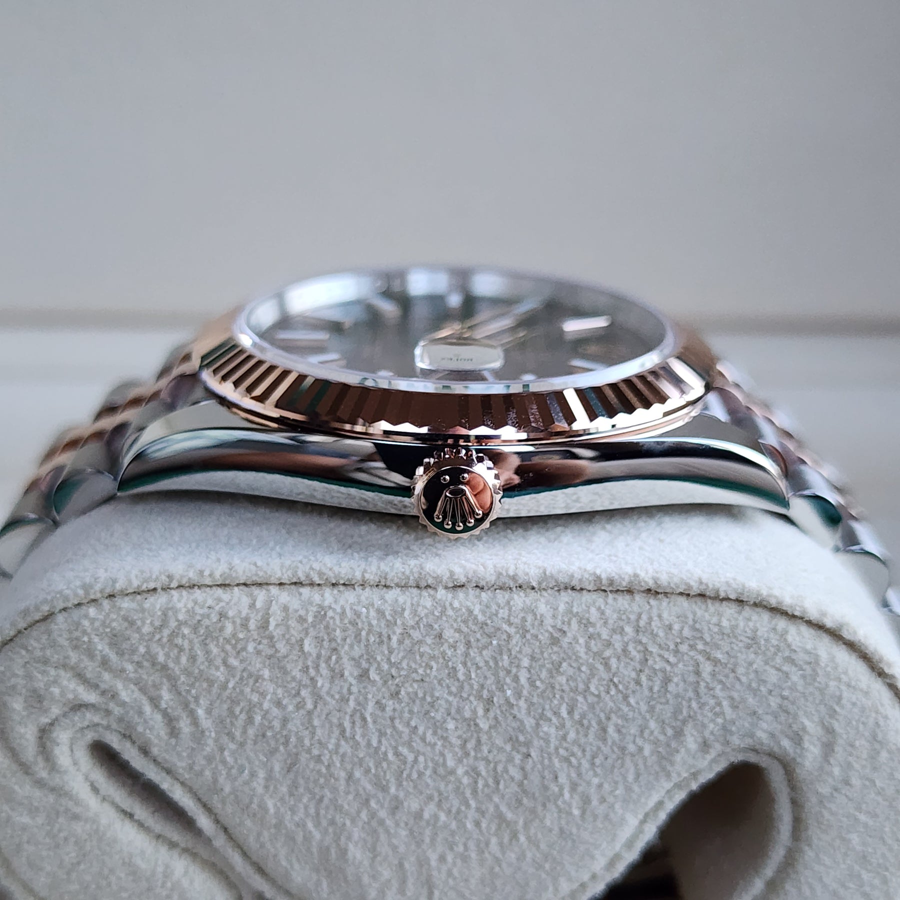 Rolex Datejust 41mm Chocolate 126334 side view