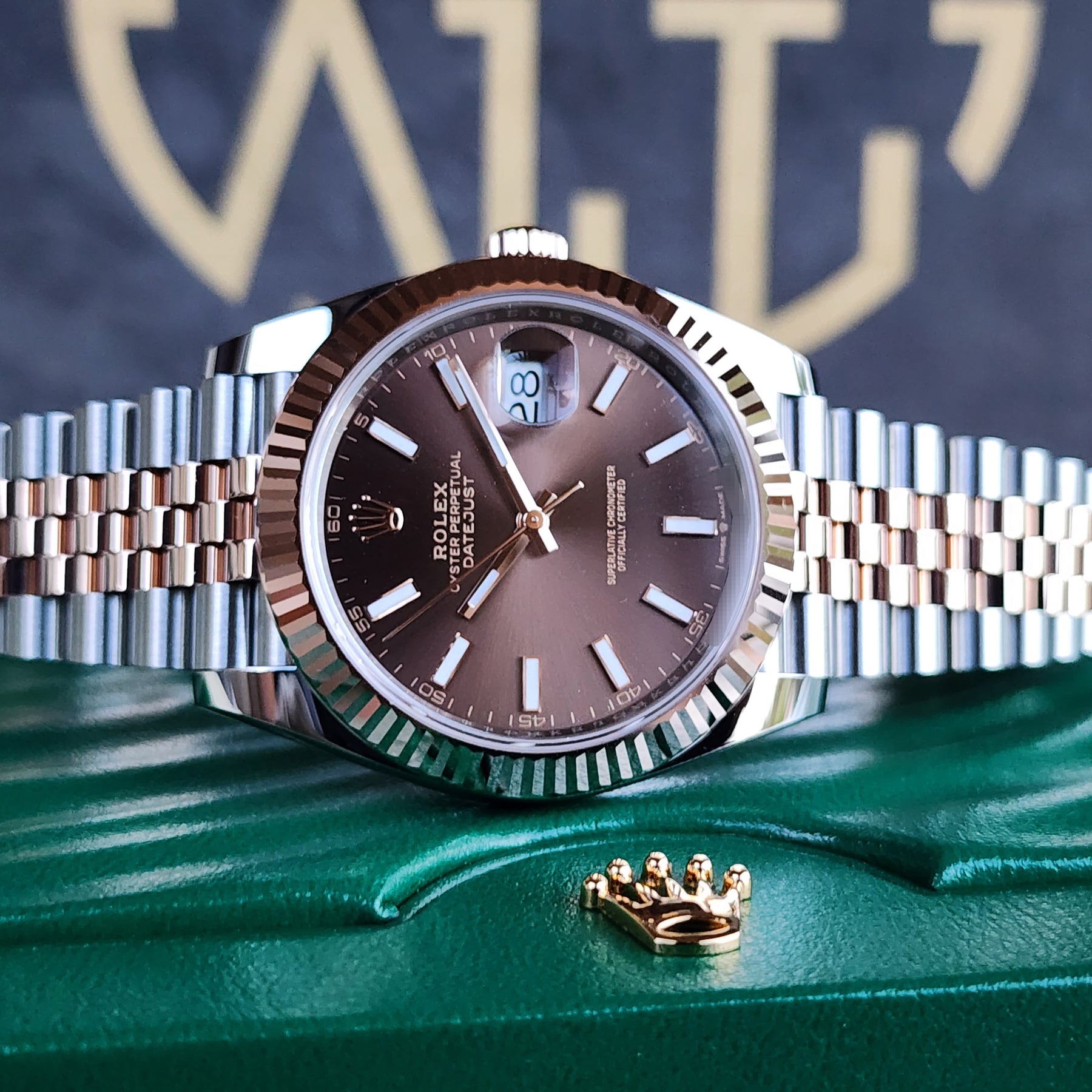 Rolex Datejust 126334 Chocolate Index 41mm