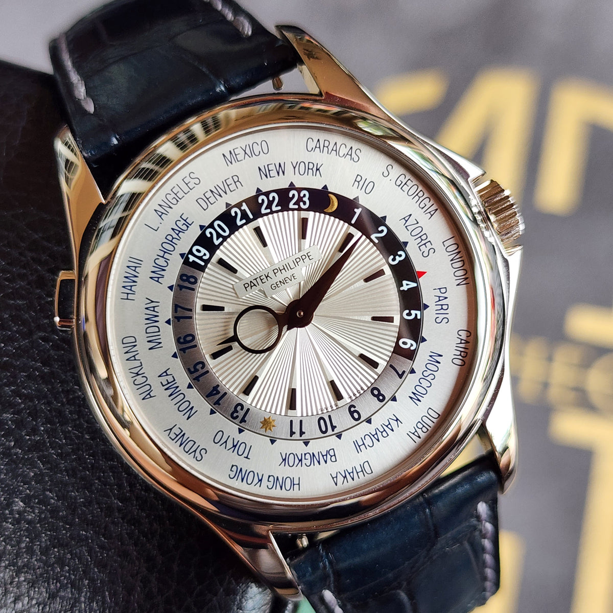 Patek Philippe World Time 5130g front view