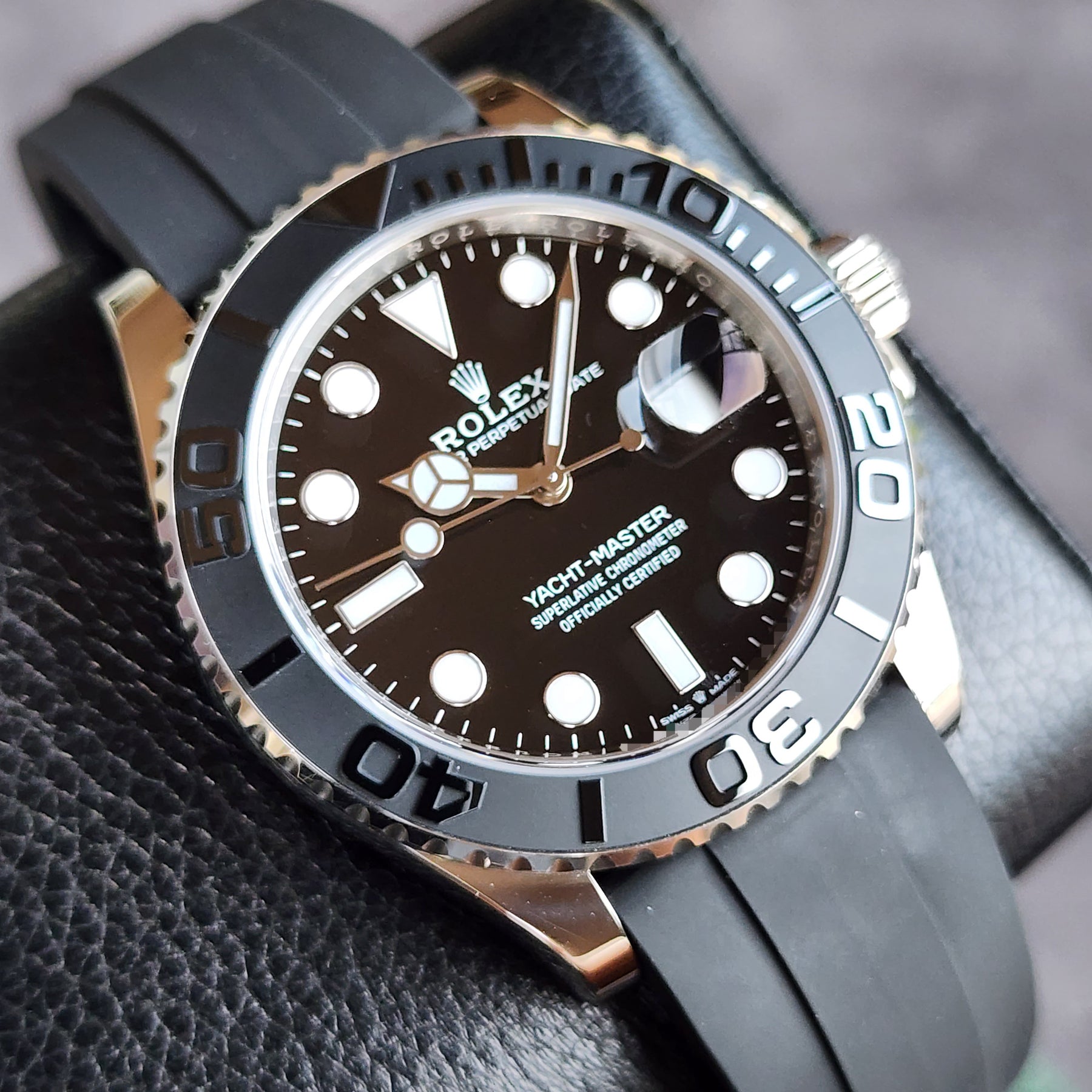 Rolex Yacht-Master 226659 white gold front view