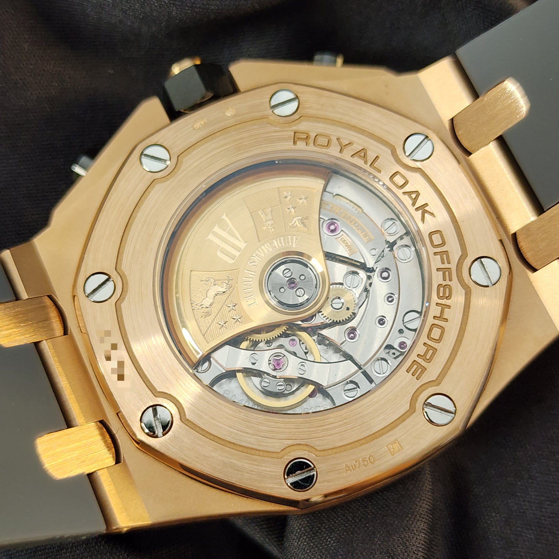 Audemars Piguet Royal Oak Offshore 42mm caseback view