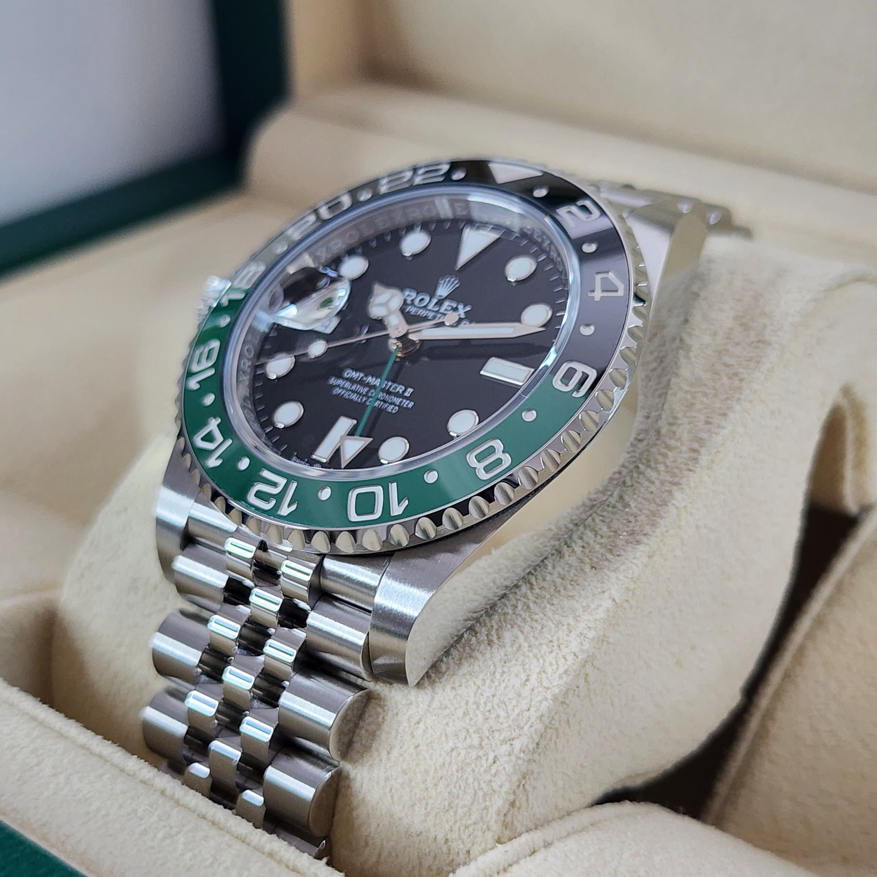 Rolex GMT-Master II 126720VTNR Sprite right side view