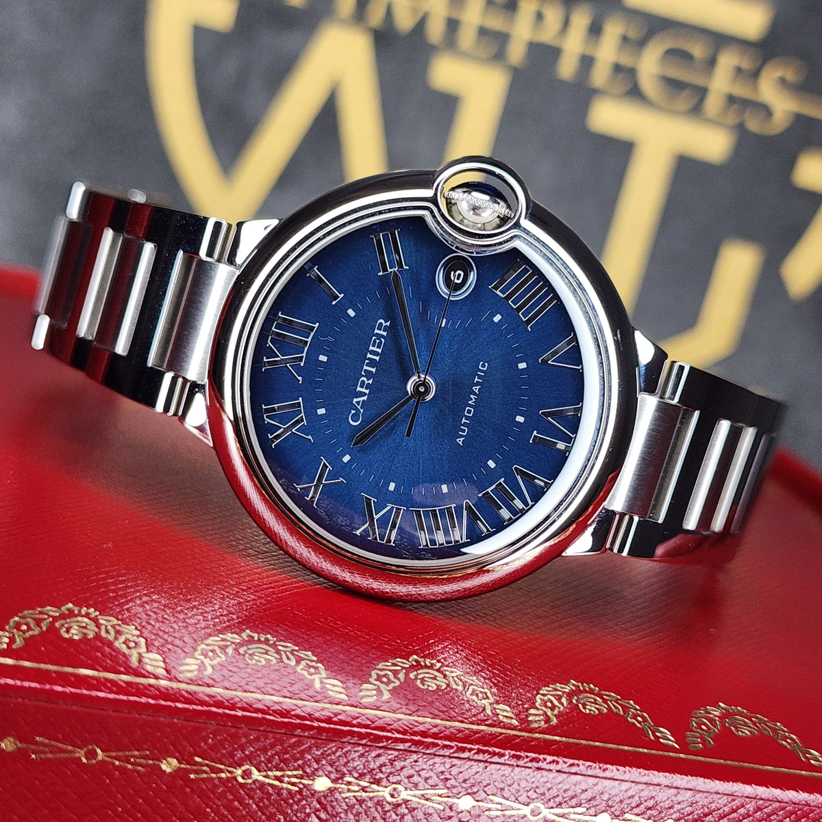 Cartier Ballon Bleu 40mm front view
