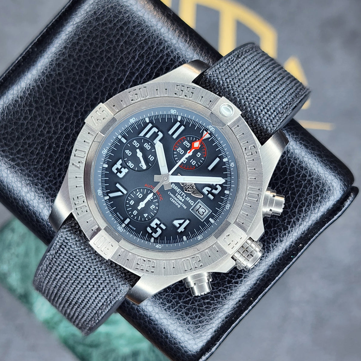 Breitling Avenger Bandit 45mm front view