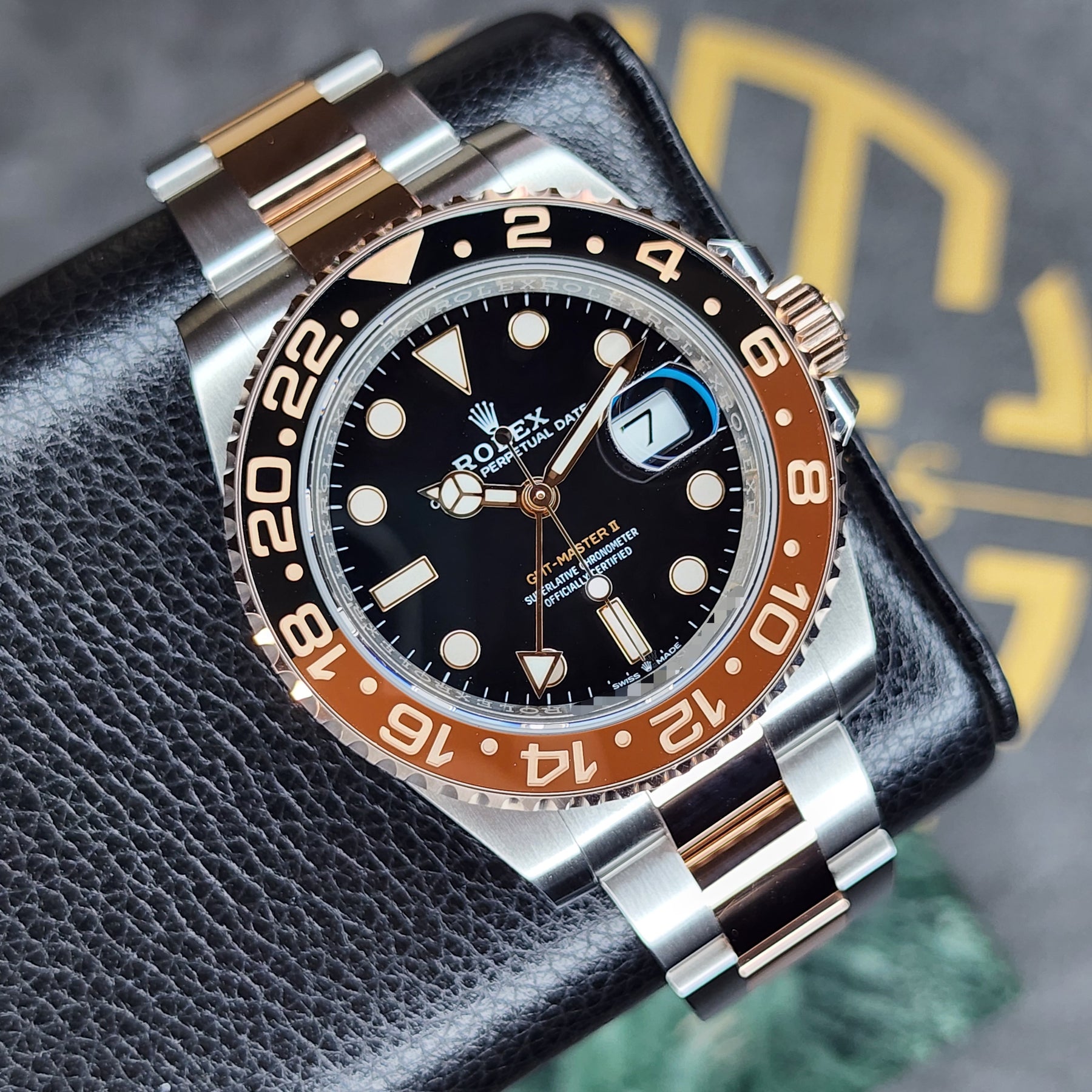 Rolex GMT-Master II 126711CHNR Rootbeer front view