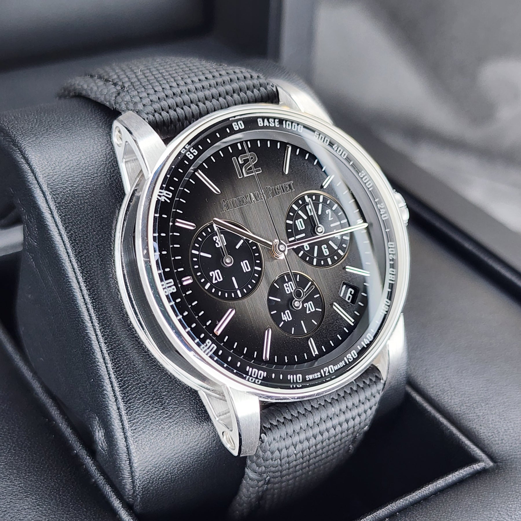 AP Code 11.59 Fly Back Chronograph 41mm left side view