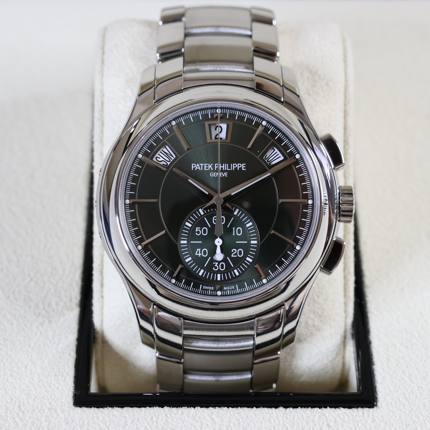 Patek Philippe Complications Flyback Chronograph 5905 front view
