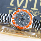 Omega Seamaster Planet Ocean 45.5mm front view