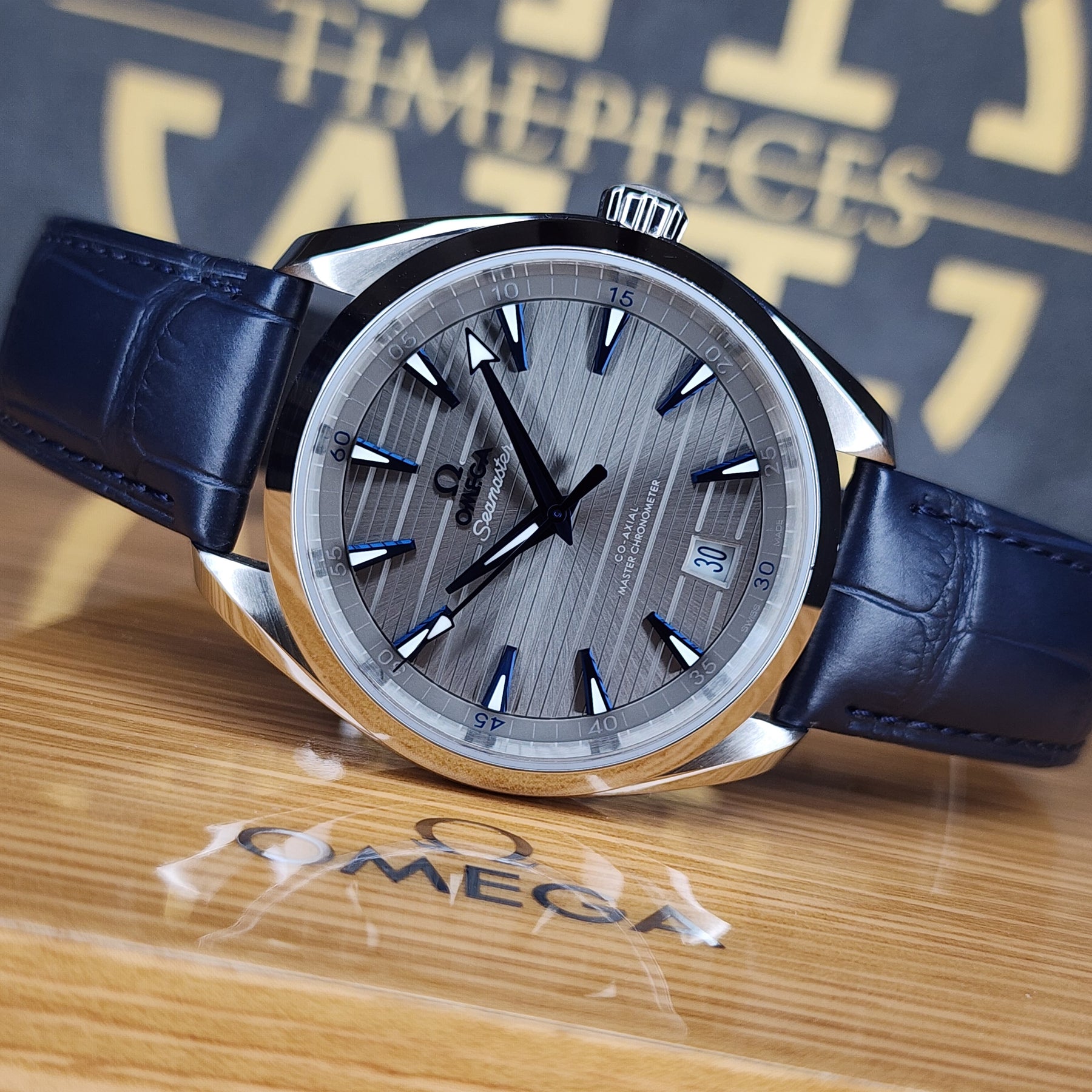Omega Seamaster Aqua Terra 41mm front view