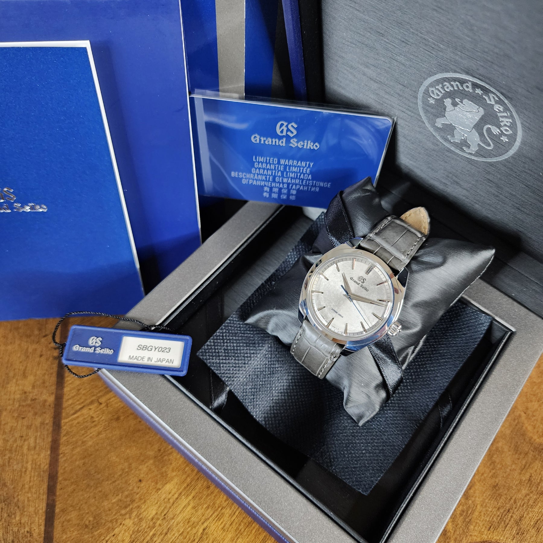 Grand Seiko GS9 Club USA SBGY023 full set view