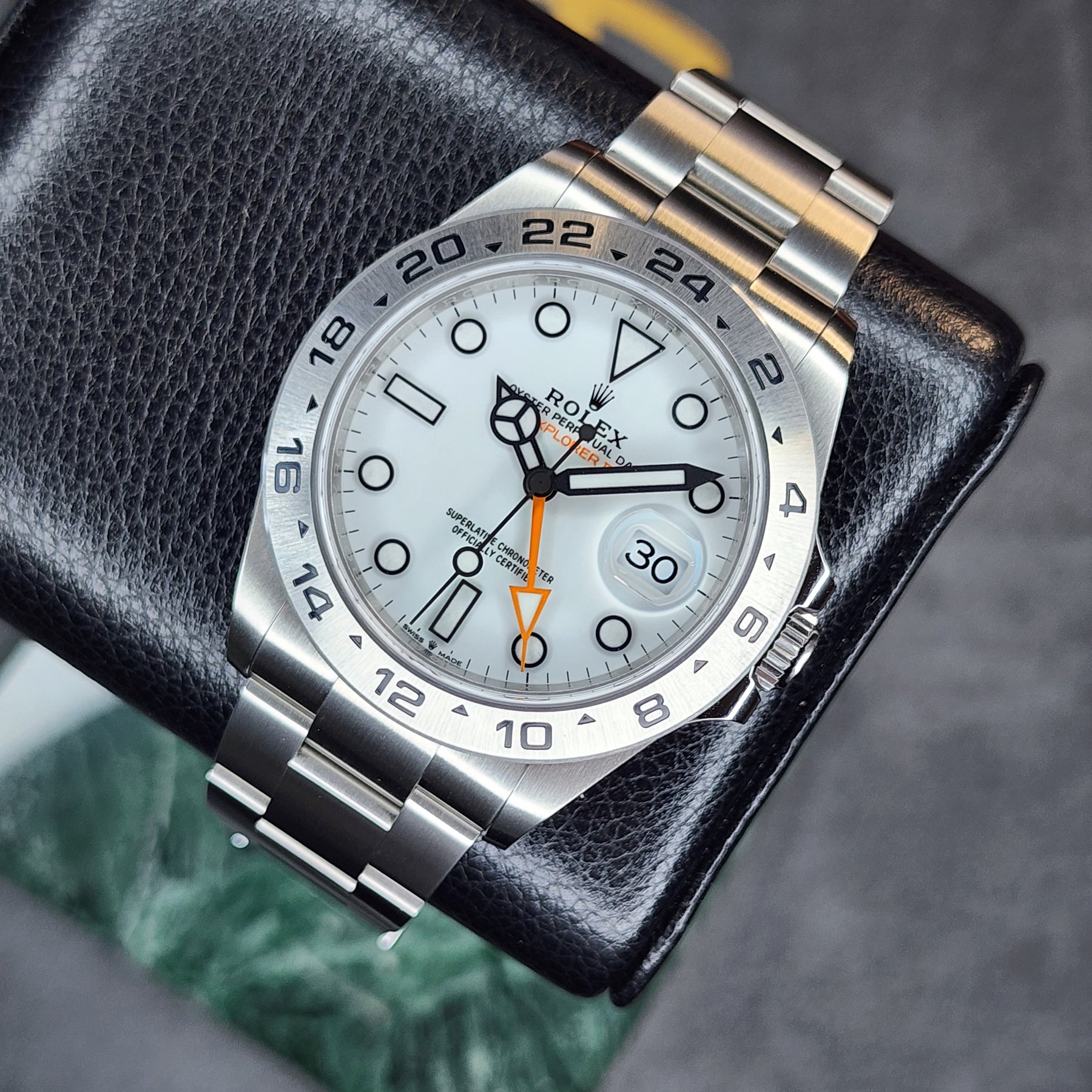 Rolex Explorer II Polar 226570 front view