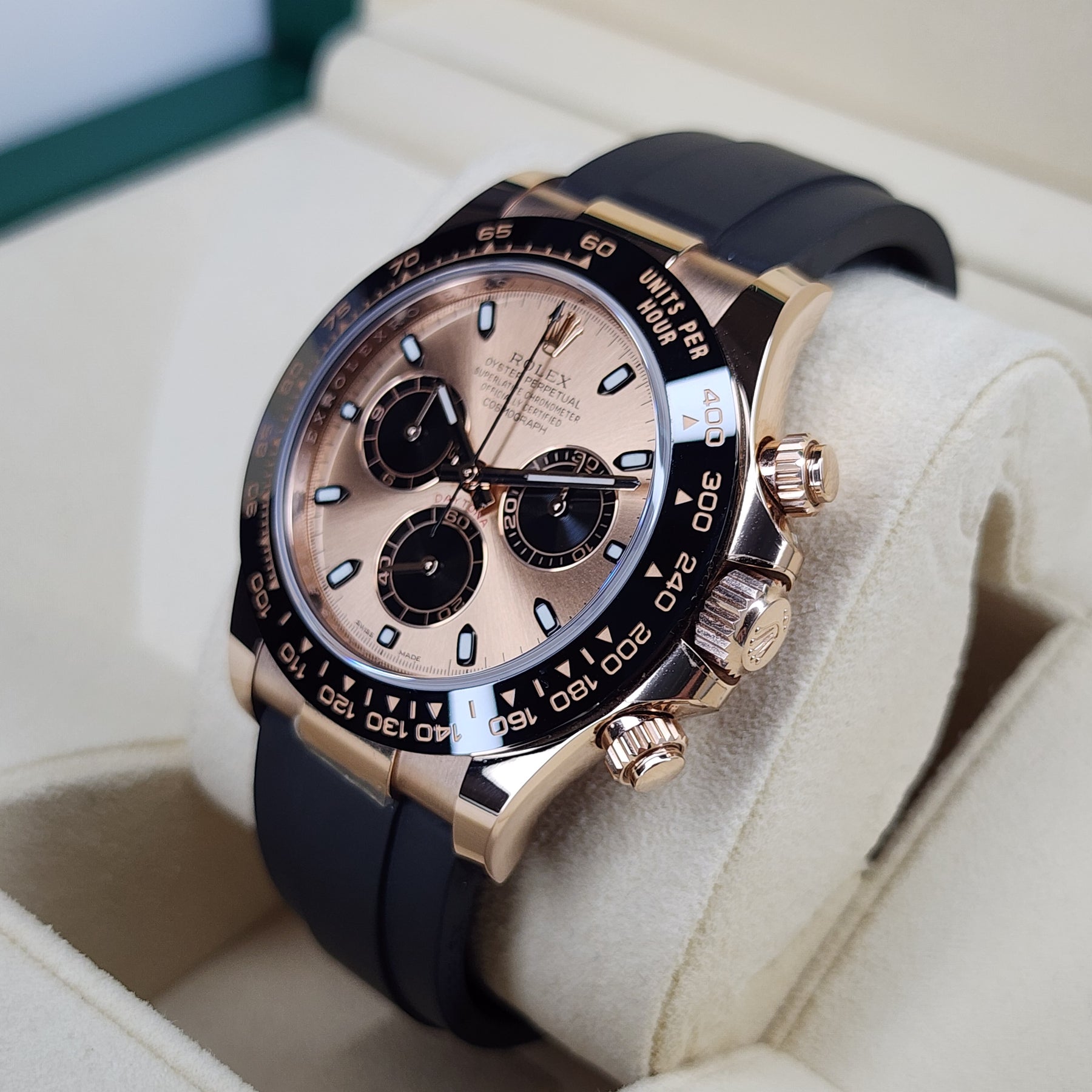 Rolex Cosmograph Daytona 116515LN right side case view