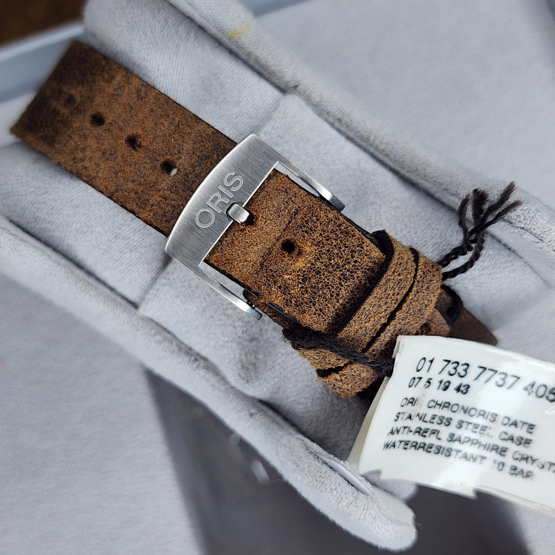 Oris Chronoris Date clasp view