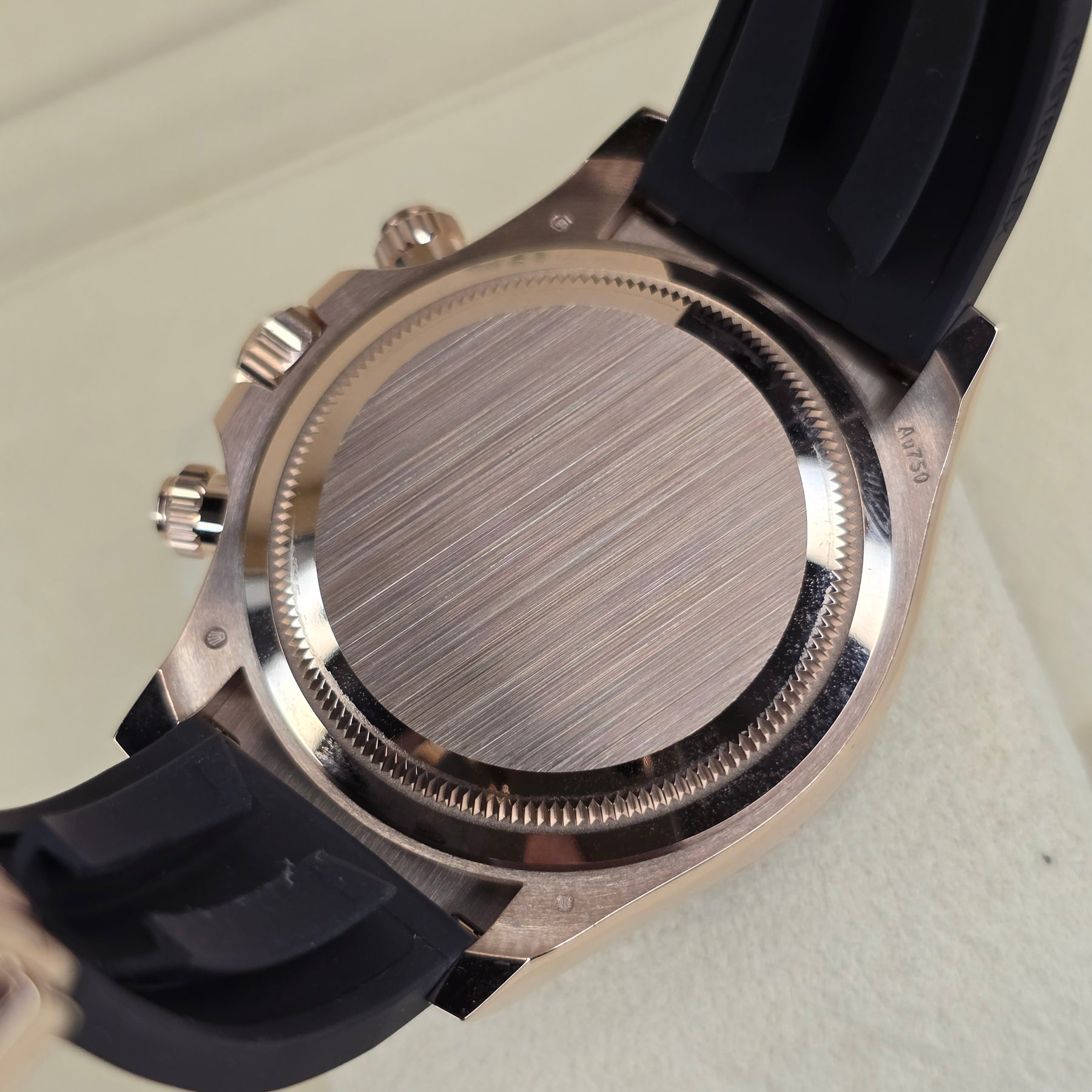Rolex Cosmograph Daytona 126515LN caseback view