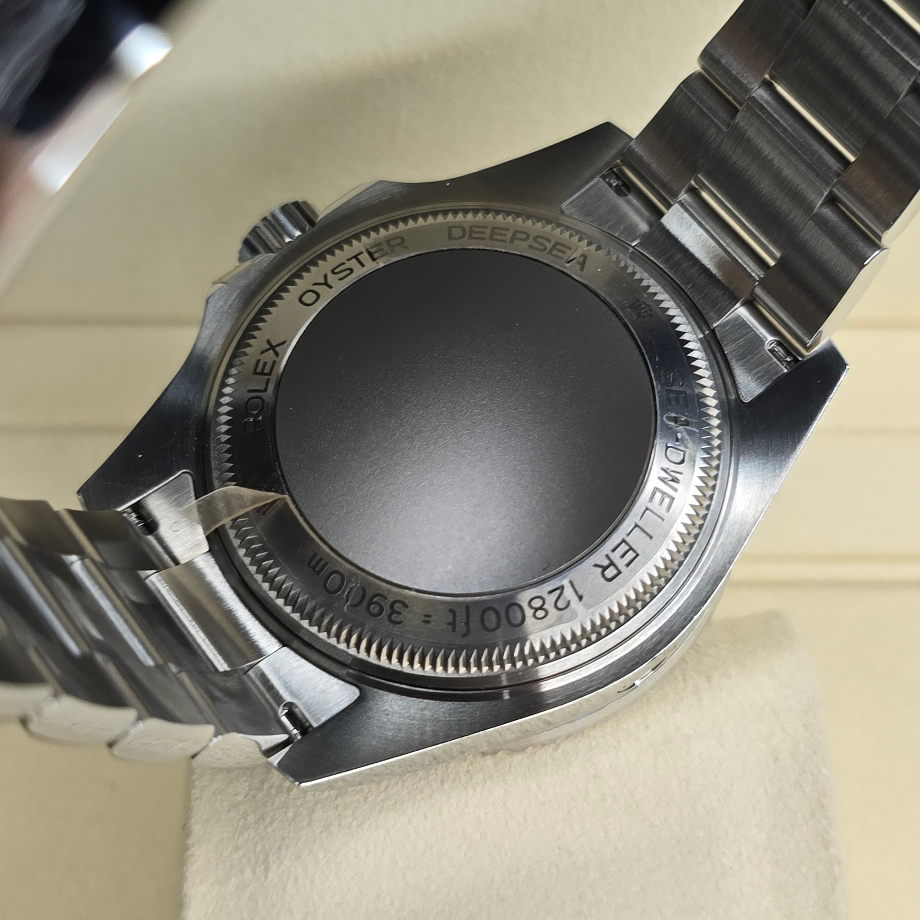 Rolex Deep Sea Sea-Dweller 126660 caseback view