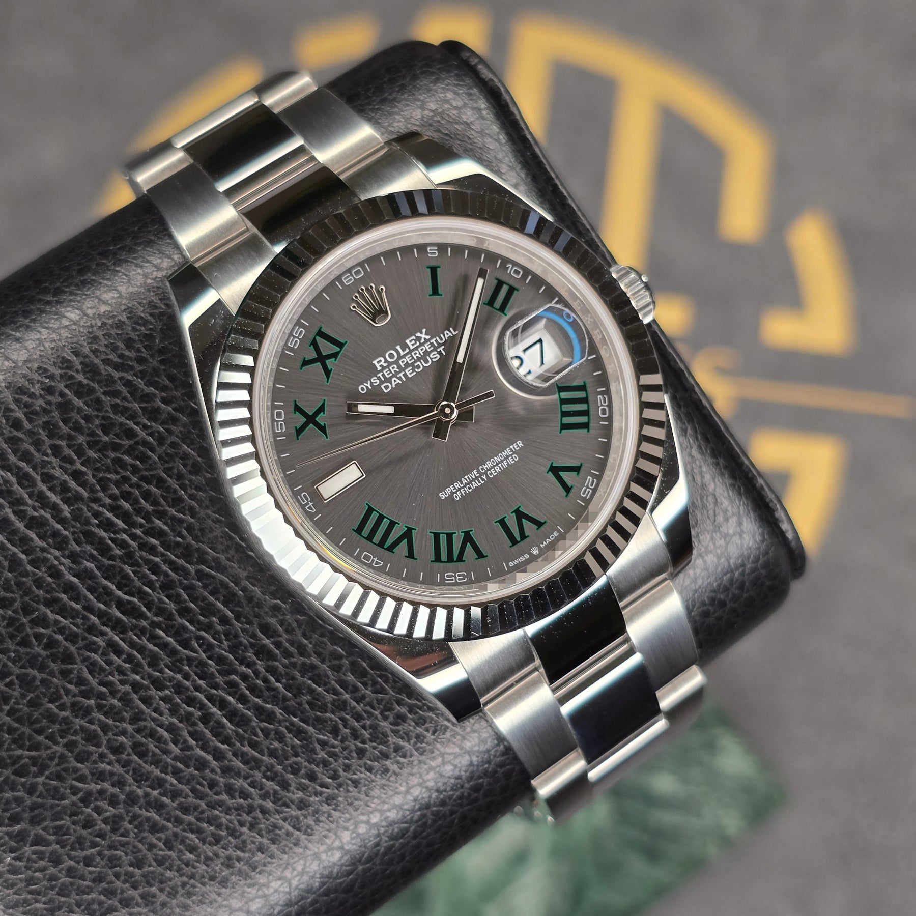 Rolex Datejust Wimbledon 126334 front view