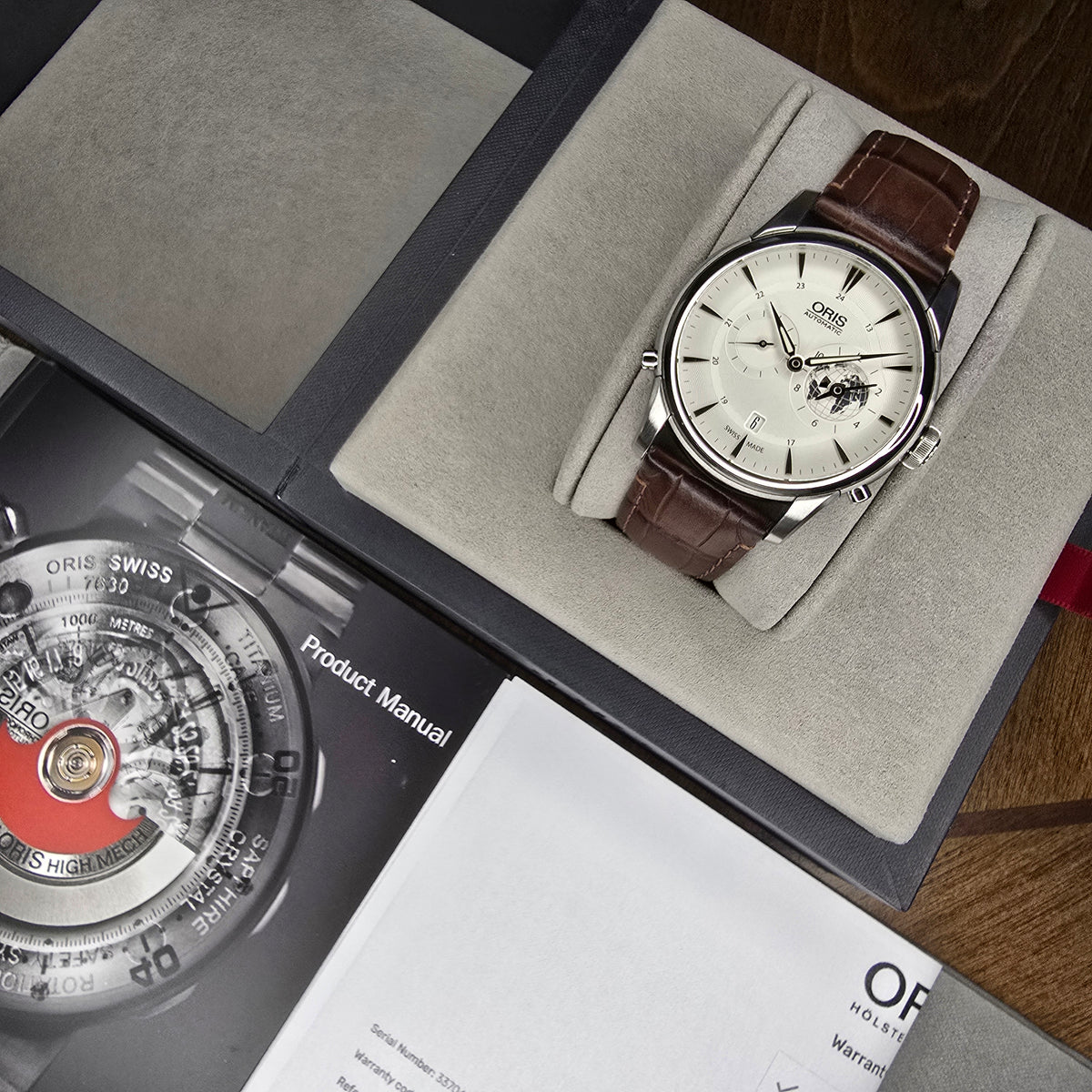 Oris Artelier Greenwich Mean Time full set view
