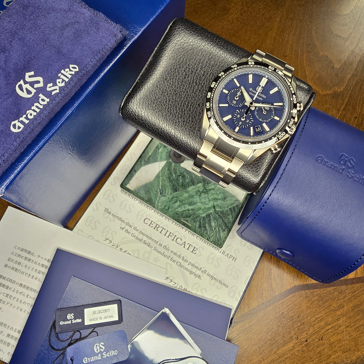 Grand Seiko SLGC001 full set view