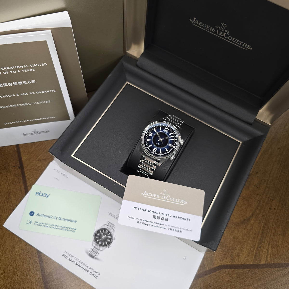 Jaeger-LeCoultre Polaris Mariner full set view