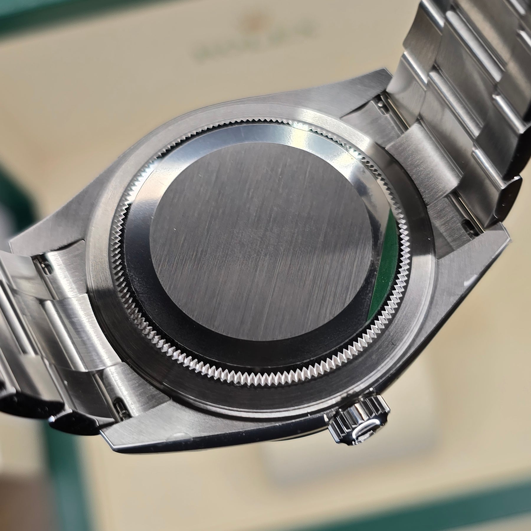 Rolex Sky-Dweller Blue Dial 326934 caseback view