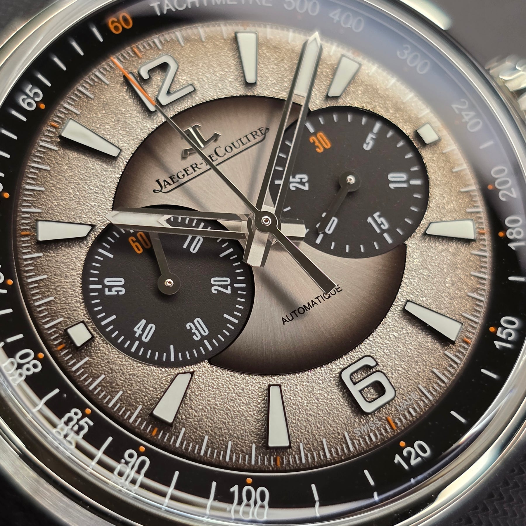 Jeager-LeCoultre Polaris Chronograph Q902843J dial view