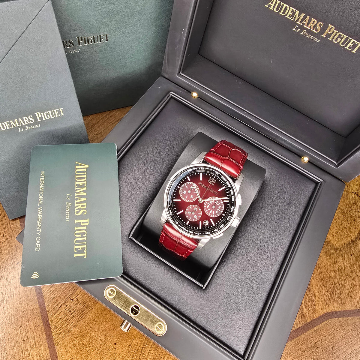 Audemars Piguet Code 11.59 Chronograph 26239BC full set view