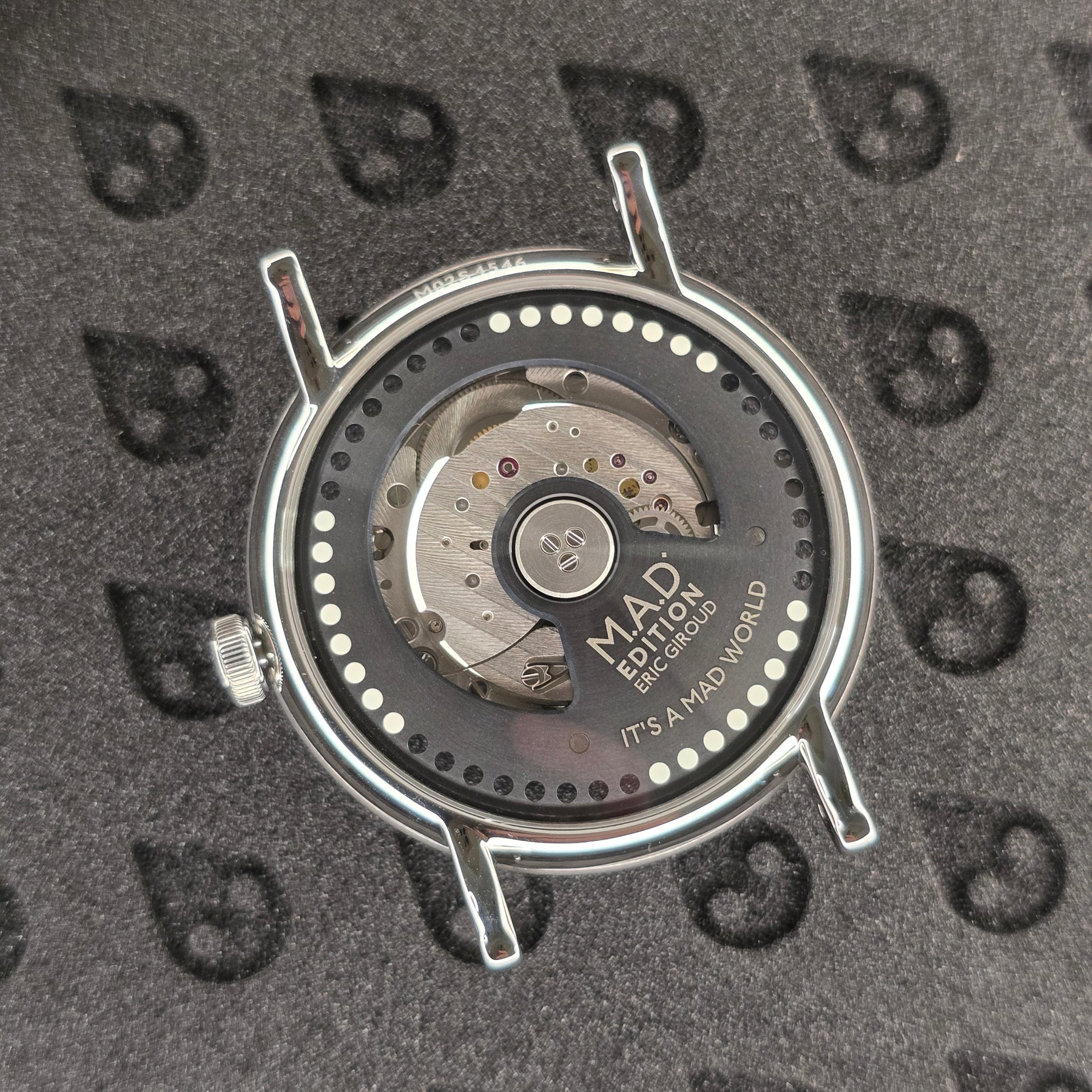 MB&F M.A.D.2 Green Raffle Edition movement view