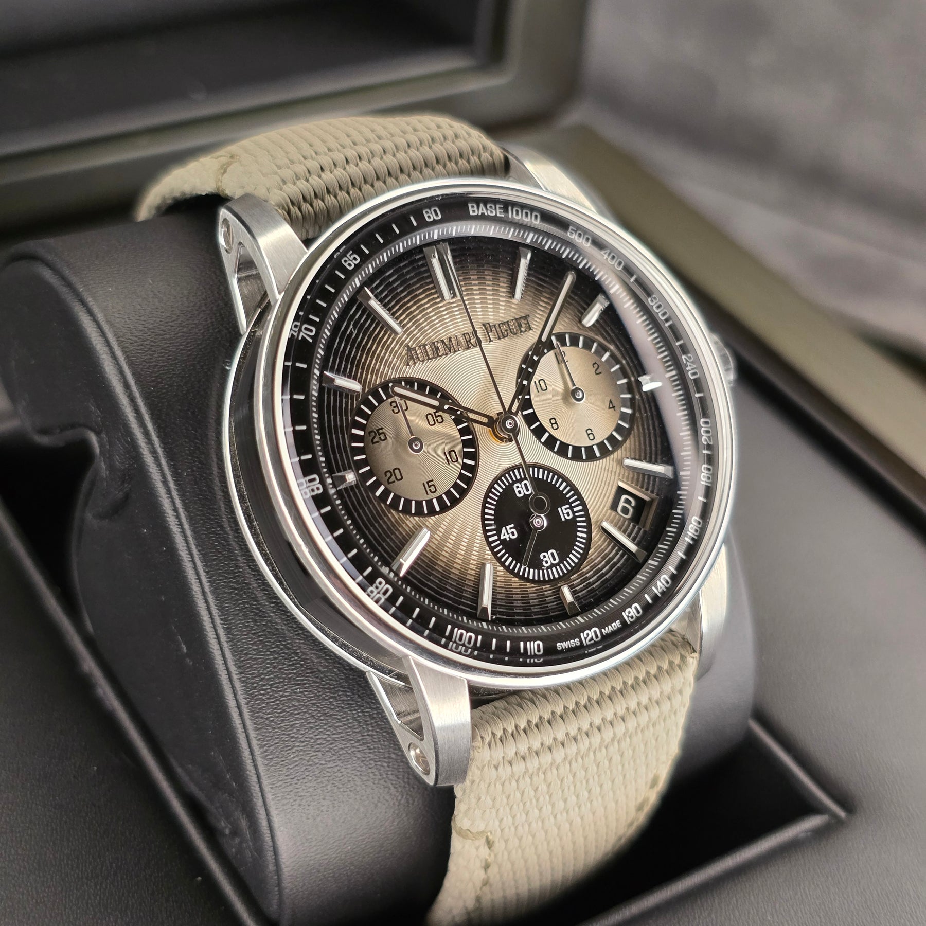 Audemars Piguet Code 11.59 26393QT left side case view