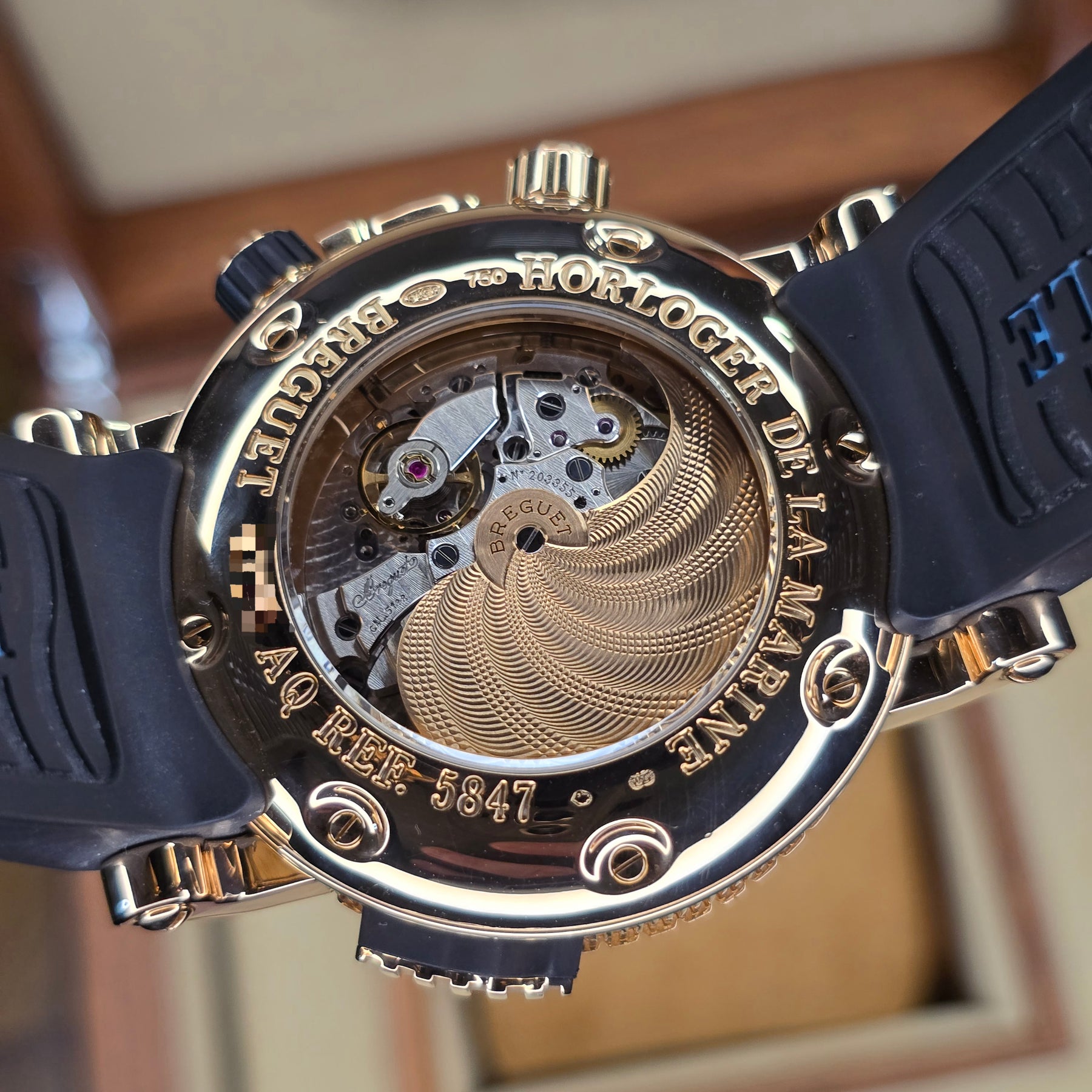 Breguet Marine Royale Alarm 5847 movement