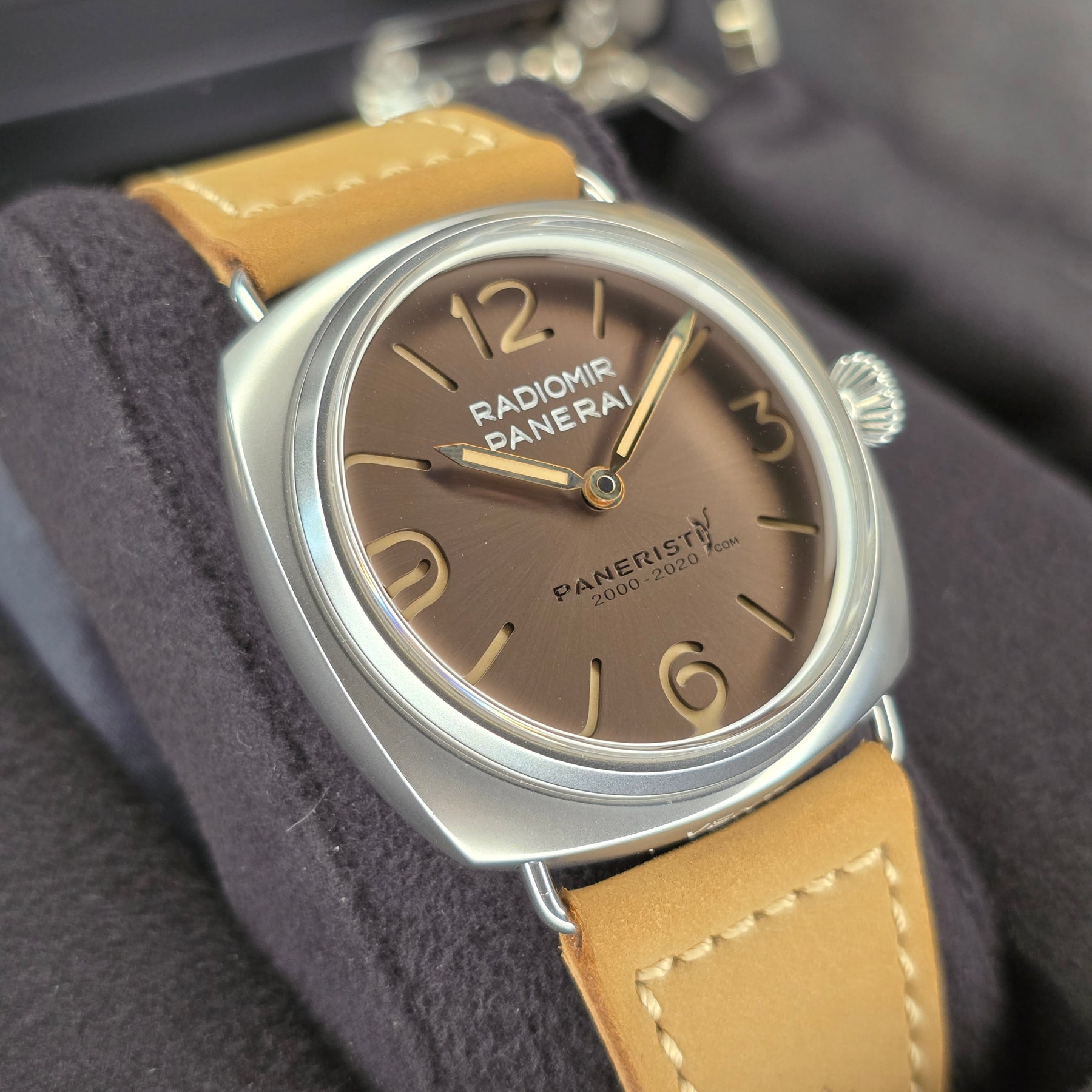 Panerai Radiomir PAM02020 Paneristi left side case