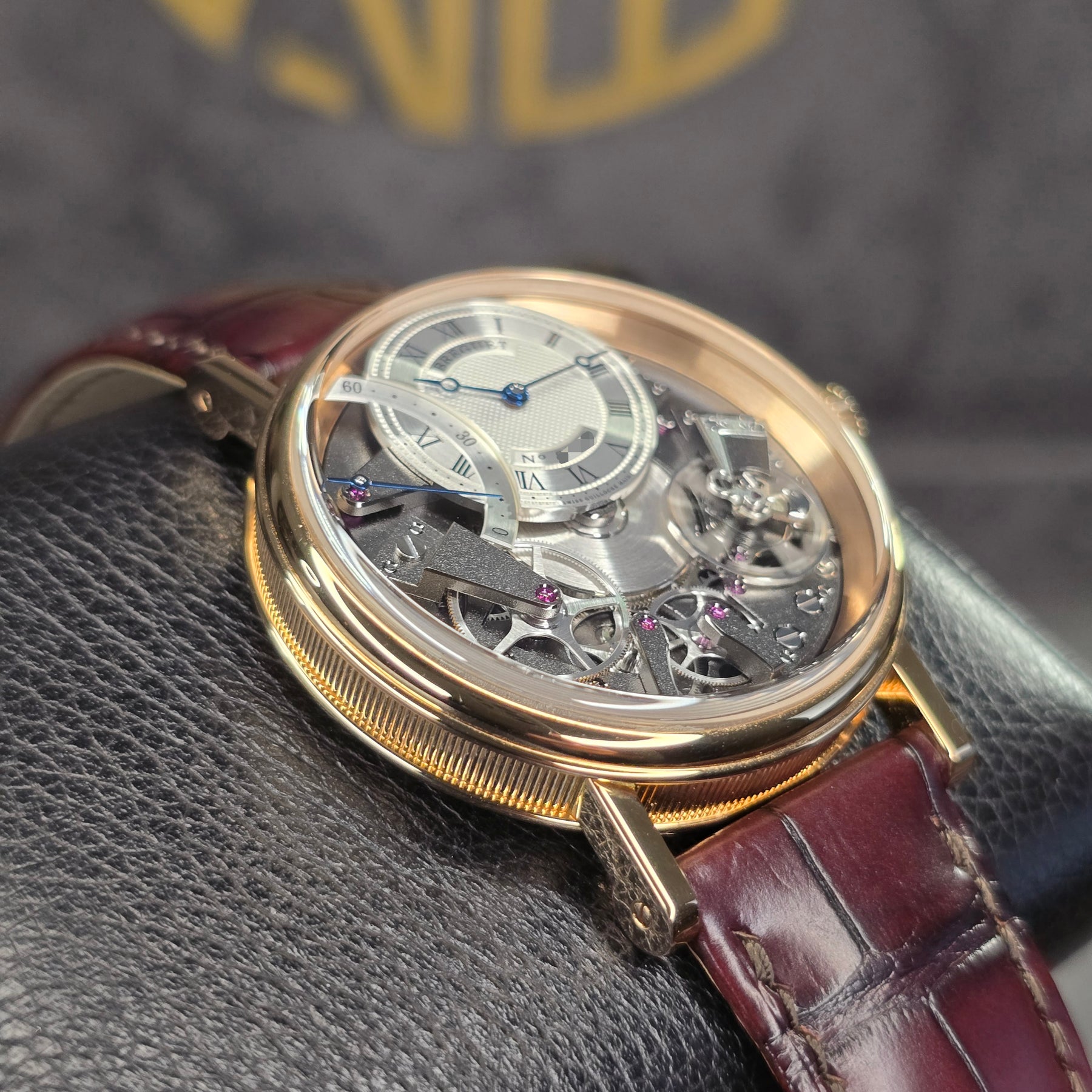 Breguet Tradition Seconde Retrograde 7097BR left side case