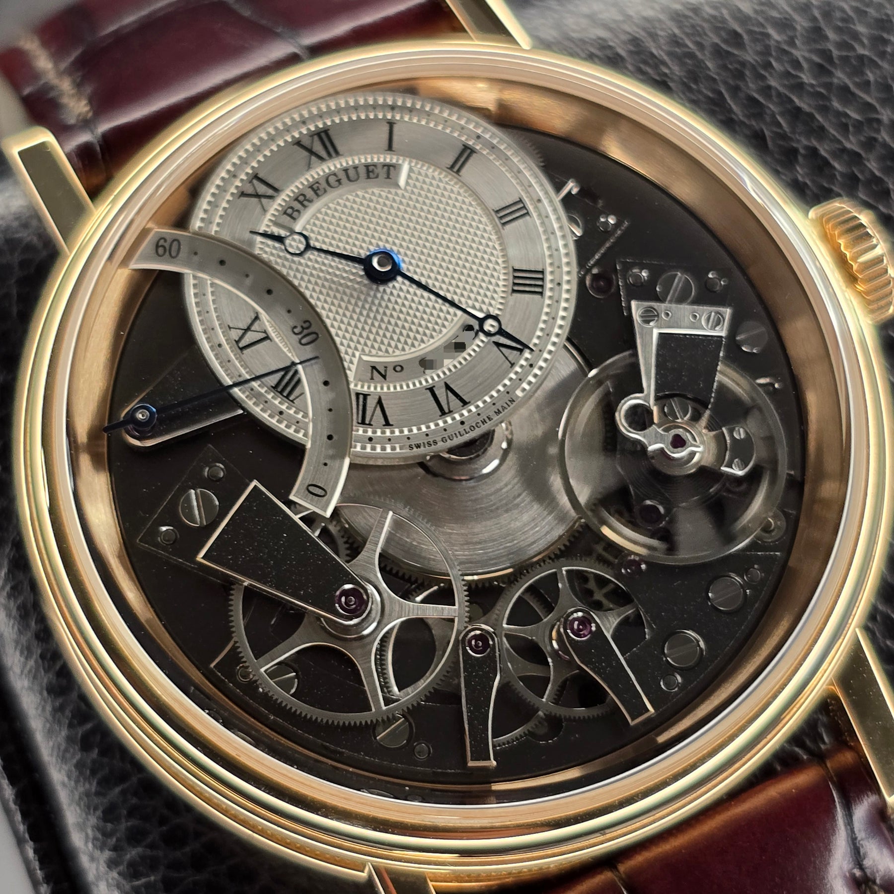 Breguet Tradition Seconde Retrograde 7097BR dial