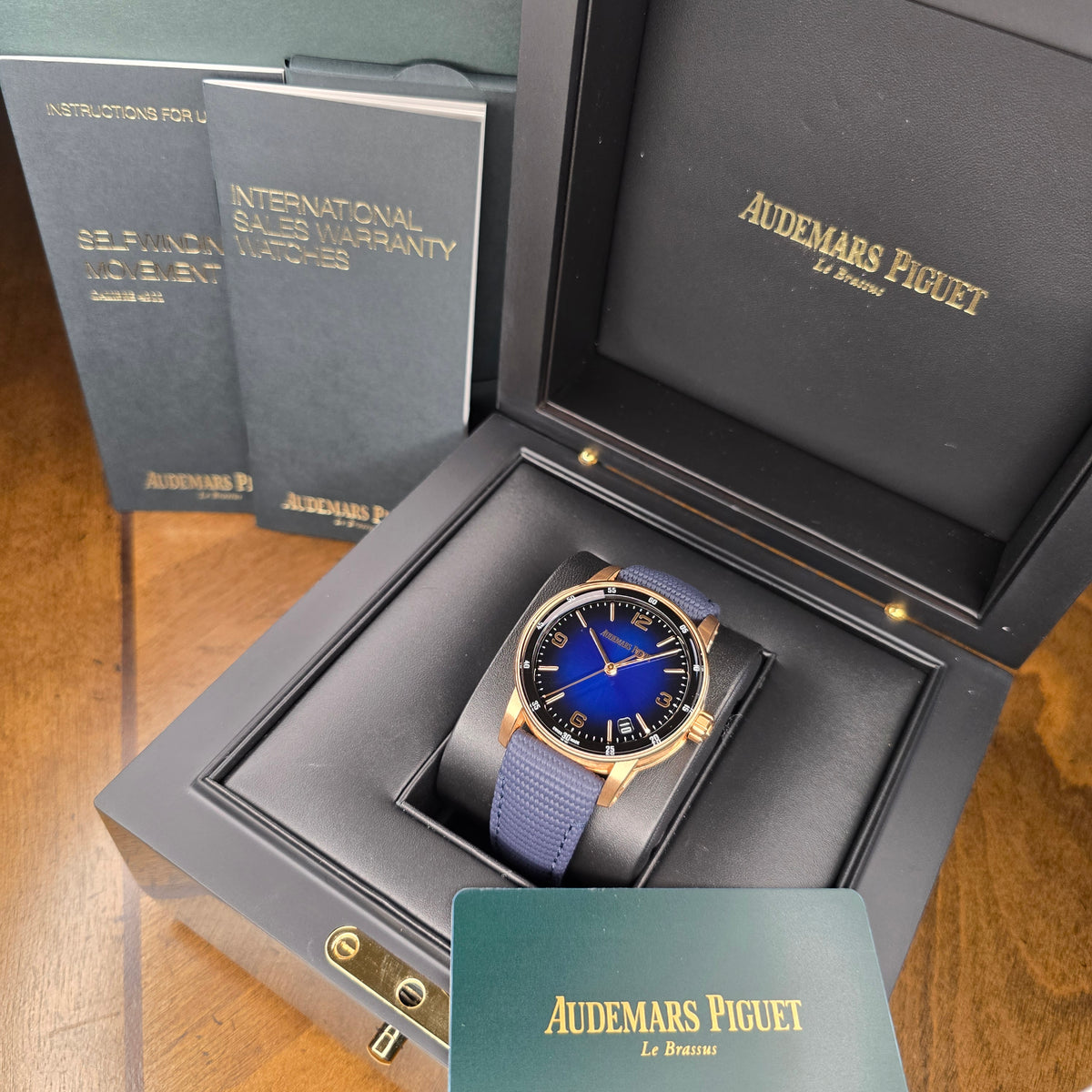 Audemars Piguet Code 11.59 Smoke Blue full set